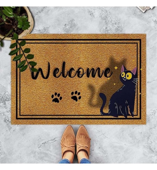 Home - Pvc Fußmatte Confus Chat - 45 x 70 cm