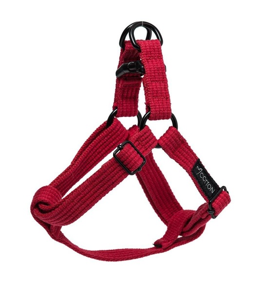 Gor Pets - Gor Cotton Harness Large 2.5cm Rot - Rot