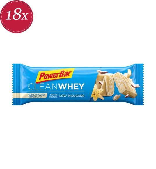 Powerbar - 18er Pack Proteinriegel Clean Whey Vanilla Coconut Crunch - 18 x 45g
