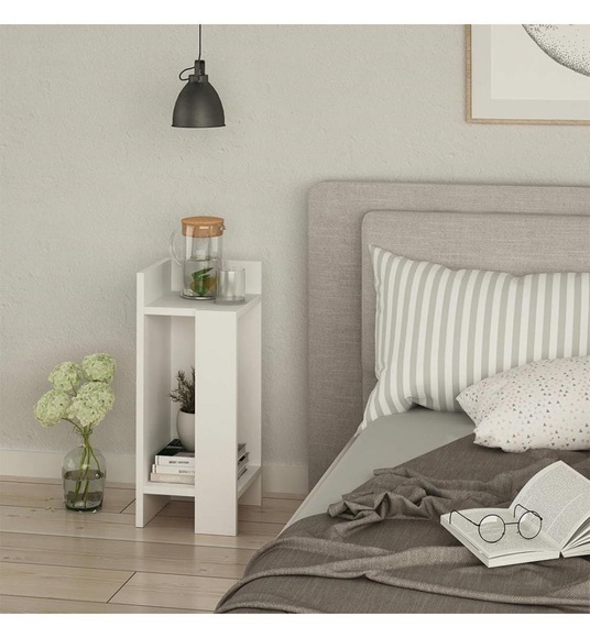 Skye Decor - Nachttisch - Weiss