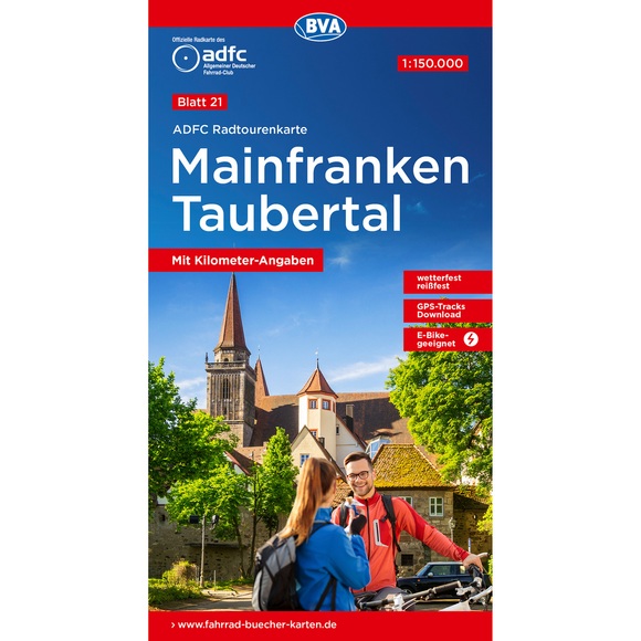 Bielefelder Verlag Mainfranken Taubertal ADFC-RTK 21