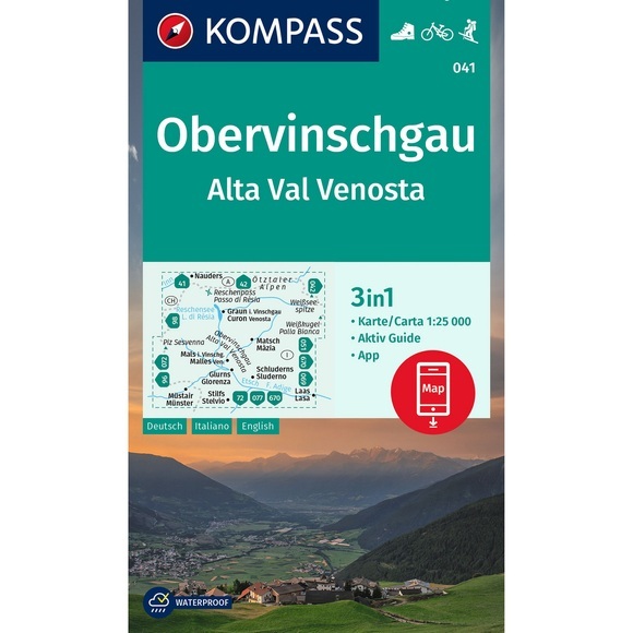 Kompass Verlag WK 41 Silvretta-Verwallgruppe