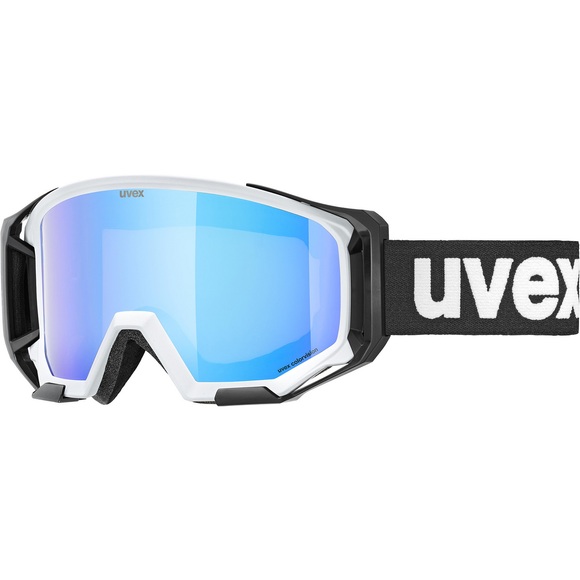Uvex Sportbrille Athletic CV - Cloud Matt, Mirror Blue