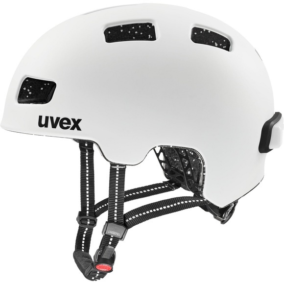 Uvex City 4 Velohelm rohweiss