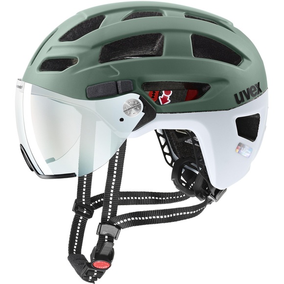 Uvex Finale visor vario Velohelm smaragd