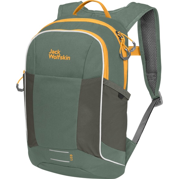 Jack Wolfskin Kinderrucksack ab 6 Jahren Kids Moab Jam one size grün hedge green