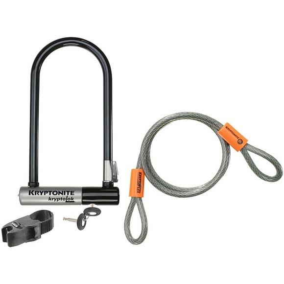 Kryptonite KryptoLok Standard Fahrradschloss + Kryptoflex 2019 Veloschlösser