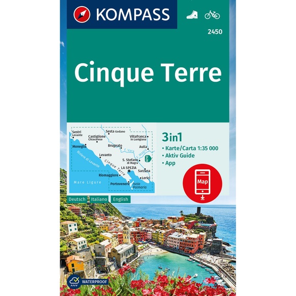 Kompass Verlag WK 2450 Cinque Terre
