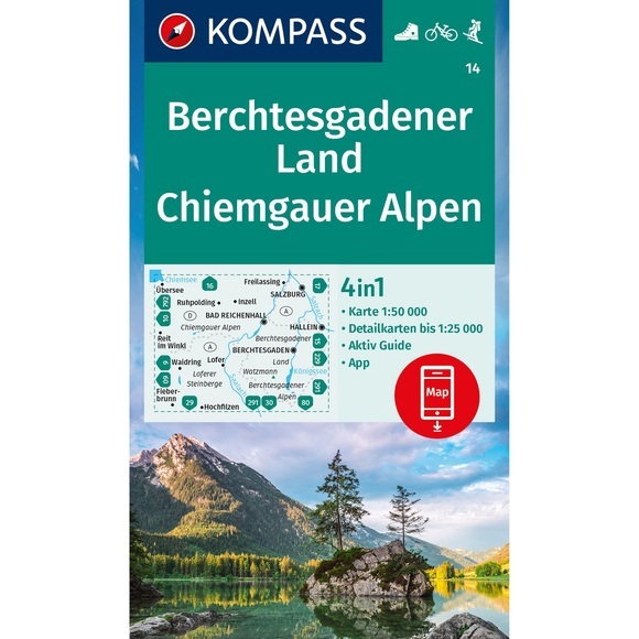 Kompass Verlag WK 14 Berchtesgadener Land