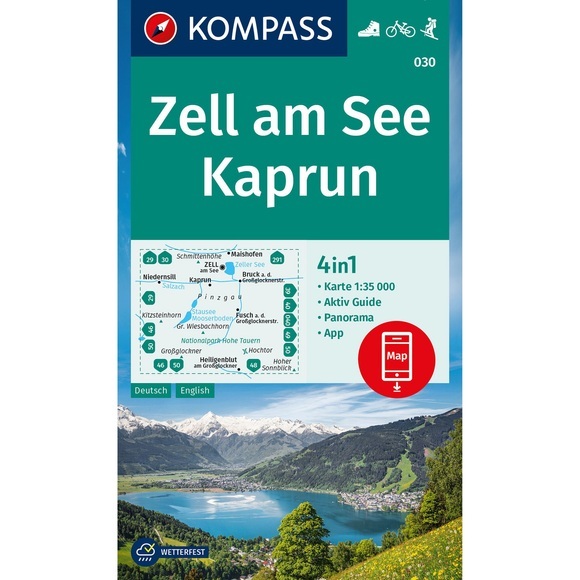Kompass Verlag WK 030 Zell am See