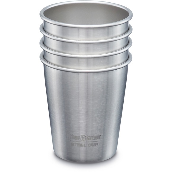 Klean Kanteen Pint Becher 473ml/4 Stück brushed stainless 2020 Becher, Tassen & Gläser