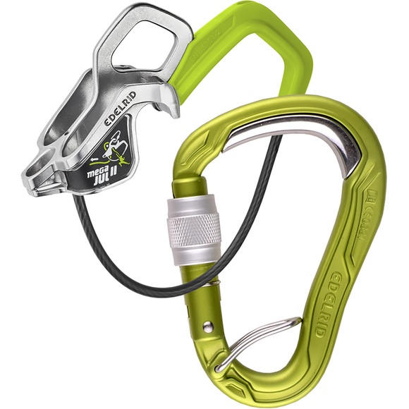 EDELRID Mega Jul Belay Kit Bulletproof Screw Sicherungsgerät