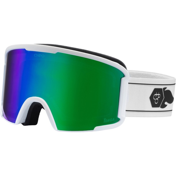 Skibrille Tonga Unisex Weiss