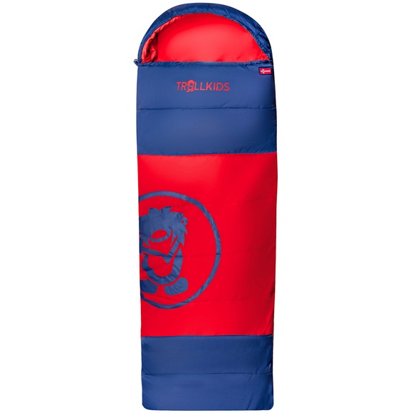 Trollkids - Schlafsack Midnight - Dunkelblau und Dunkelrot