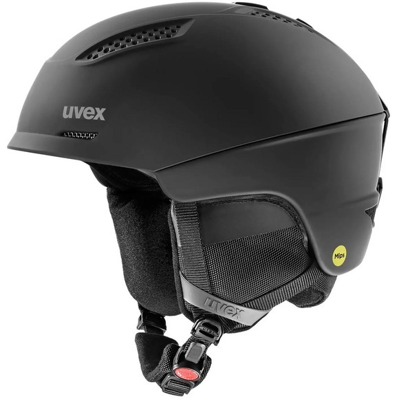 Uvex ultra Mips Wintersport Helm schwarz