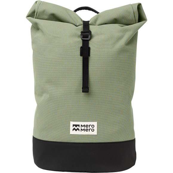 MeroMero Annecy Bike Bag - Fahrradrucksack Cypress Green / Black Leather 10 - 15 L
