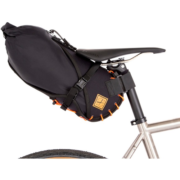 Restrap Small Satteltasche mit Dry Bag 8l black/orange 2020 Satteltaschen