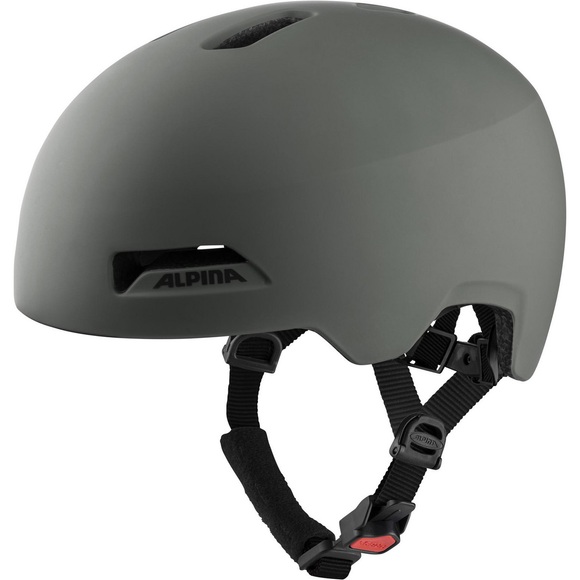 Alpina Haarlem Fahrradhelm (Größe M, Grau)