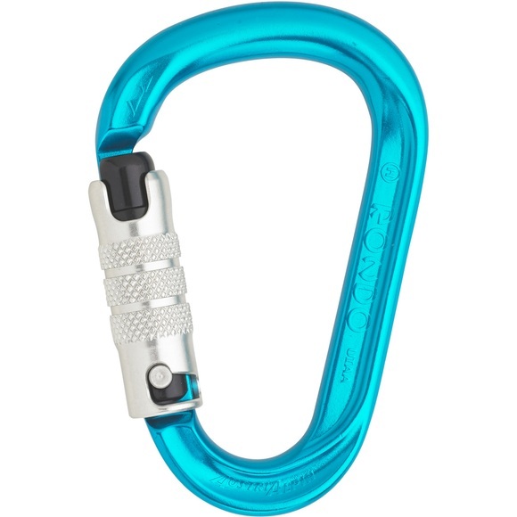 AustriAlpin HMS Rondo 3-Wege Autolock Karabiner azure blue anodized 2020 Karabiner