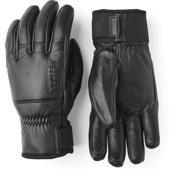 Hestra Herren Omni 5-Finger Handschuh (Größe S, Schwarz)