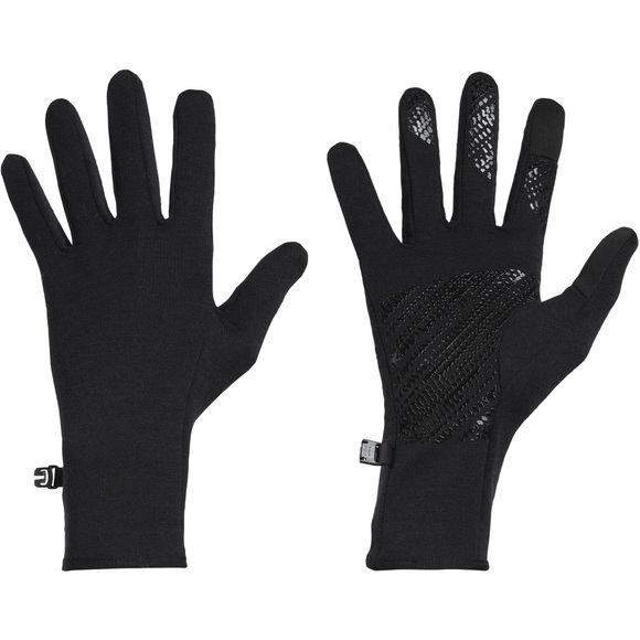 Icebreaker Quantum Handschuhe (Größe M, Schwarz)