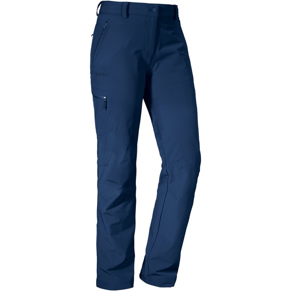 Schöffel Ascona Hose Damen blau EU 22 (Kurz) 2021 Trekking- & Wanderhosen