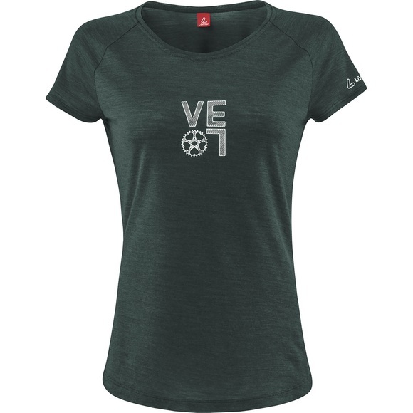 Löffler Damen Print Velo T-Shirt