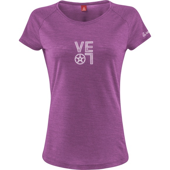 Löffler Damen Print Velo T-Shirt