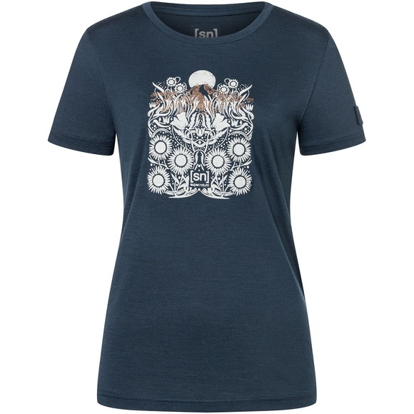 Super.Natural Damen Mount Flower Bio J T-Shirt