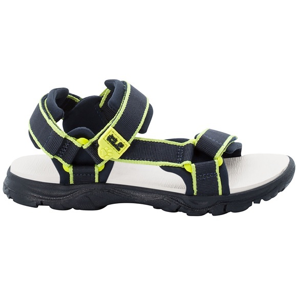 Jack Wolfskin Outdoor-Sandale Kinder Seven Seas 3 Kids 37 blau blue / lime