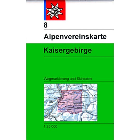 Alpenvereinskarte Kaisergebirge