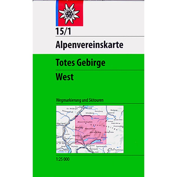 Alpenvereinskarte Totes Gebirge West