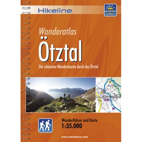 Hikeline Wanderführer Wanderatlas Ötztal