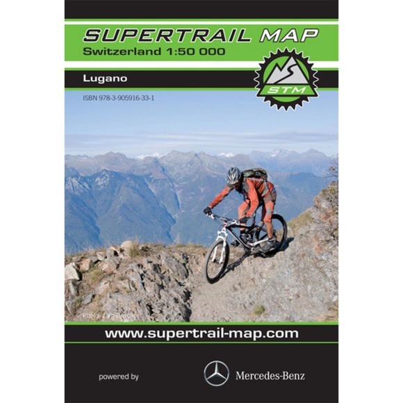Supertrail Map Lugano
