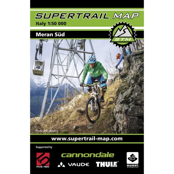 Supertrail Map Meran Süd