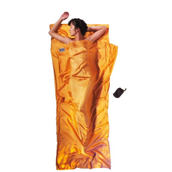 Cocoon TravelSheet Silk sunset 2019 Inlets & Hüttenschlafsäcke