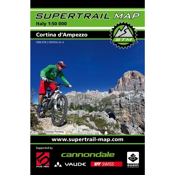 Supertrail Map Cortina d'Ampezzo