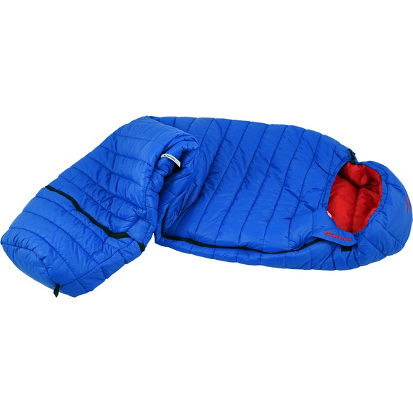 Carinthia Young Hero Sleeping Bag Kinder blue/red Left 2019 Kunstfaserschlafsäcke