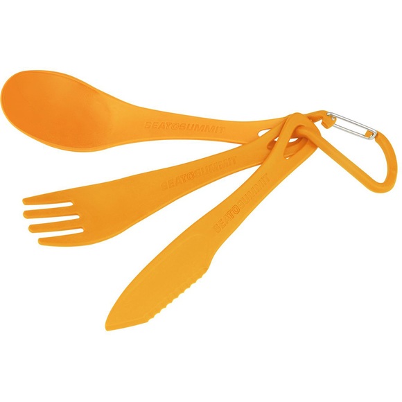 Sea to Summit Delta Cuterly Set Besteckset (Orange)