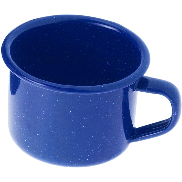 GSI Emaille Becher (Blau)