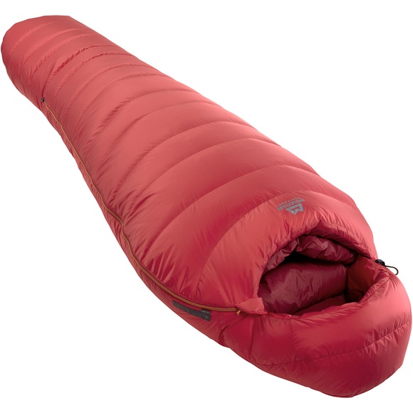 Mountain Equipment Glacier 700 Sleeping Bag regular imperial red Right Zipper 2020 Schlafsäcke -10° bis 0° Celcius