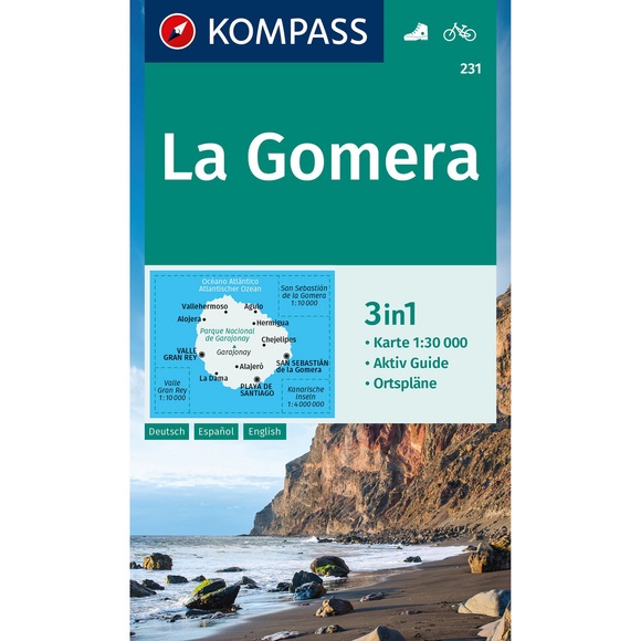 Kompass Verlag WK 231 La Gomera