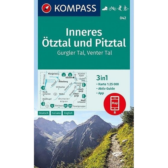 Kompass Verlag WK 42 Inneres Ötztal und Pitztal