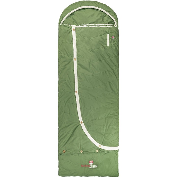 Grüezi-Bag Biopod DownWool Nature Comfort Schlafsack basil green 2020 Schlafsäcke