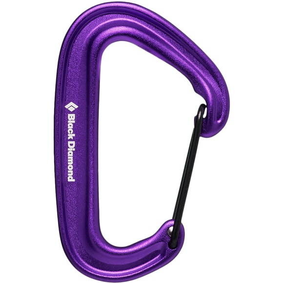 Black Diamond Miniwire Karabiner purple 2020 Karabiner