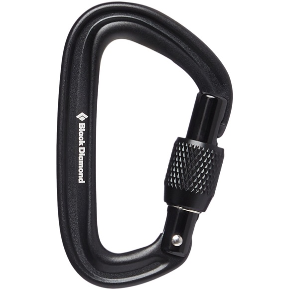 Black Diamond Liteforge Screwgate Karabiner black 2020 Karabiner