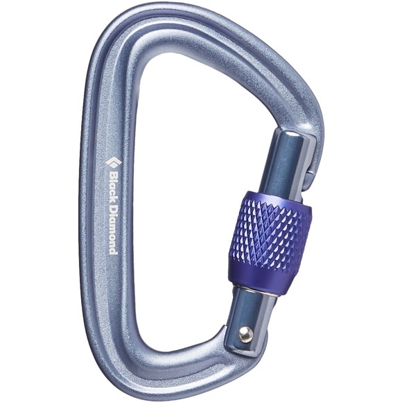 Black Diamond Liteforge Screwgate Karabiner gray 2020 Karabiner