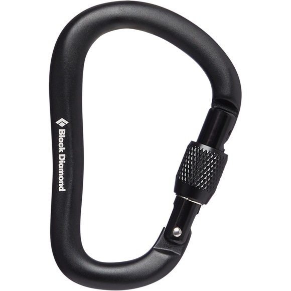 Black Diamond Rocklock Screwgate Karabiner black 2020 Karabiner