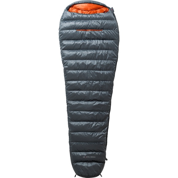 Y by Nordisk Phantom 440 Schlafsack M grau/orange Left Zipper 2021 Mumienschlafsäcke