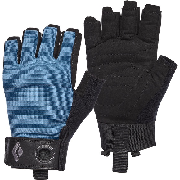 Black Diamond Crag Halbfinger Handschuhe Herren astral blue 2020 S Klettersteighandschuhe